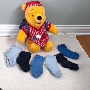 6 pairs of socks 12-24 mo baby boy.  Firm price